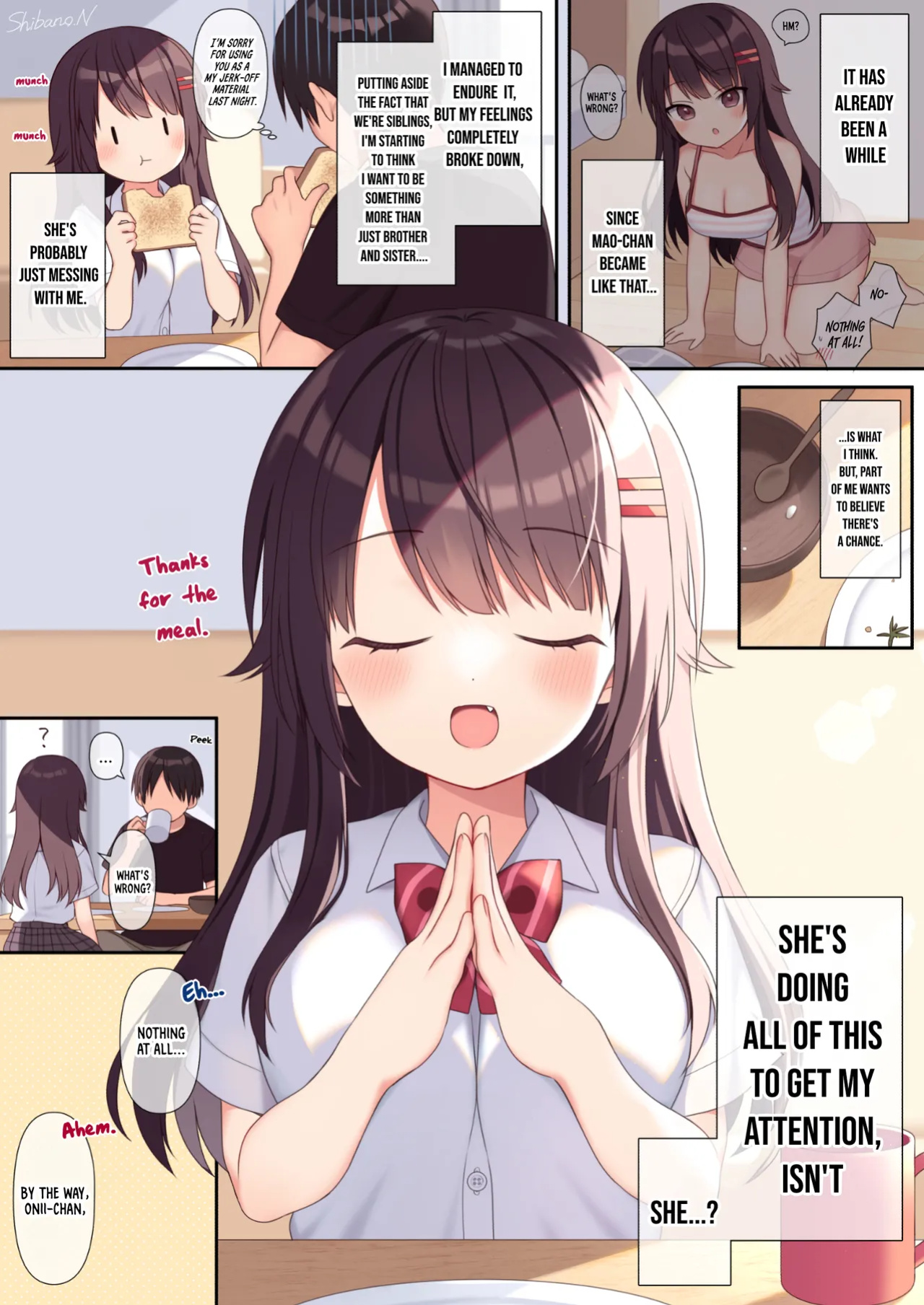 [Shibano Nanao] Ore no Ie no Koakuma Imouto [ENG]