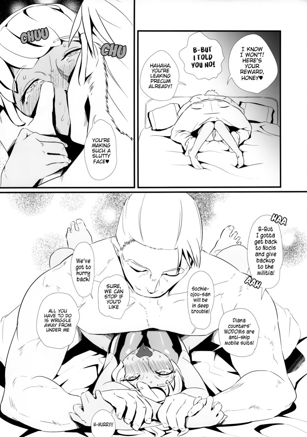 [Kirsi Engine (Kirsi)] Kasshoku Yousei 5 | Ebony Fairy 5 (Turn A Gundam)