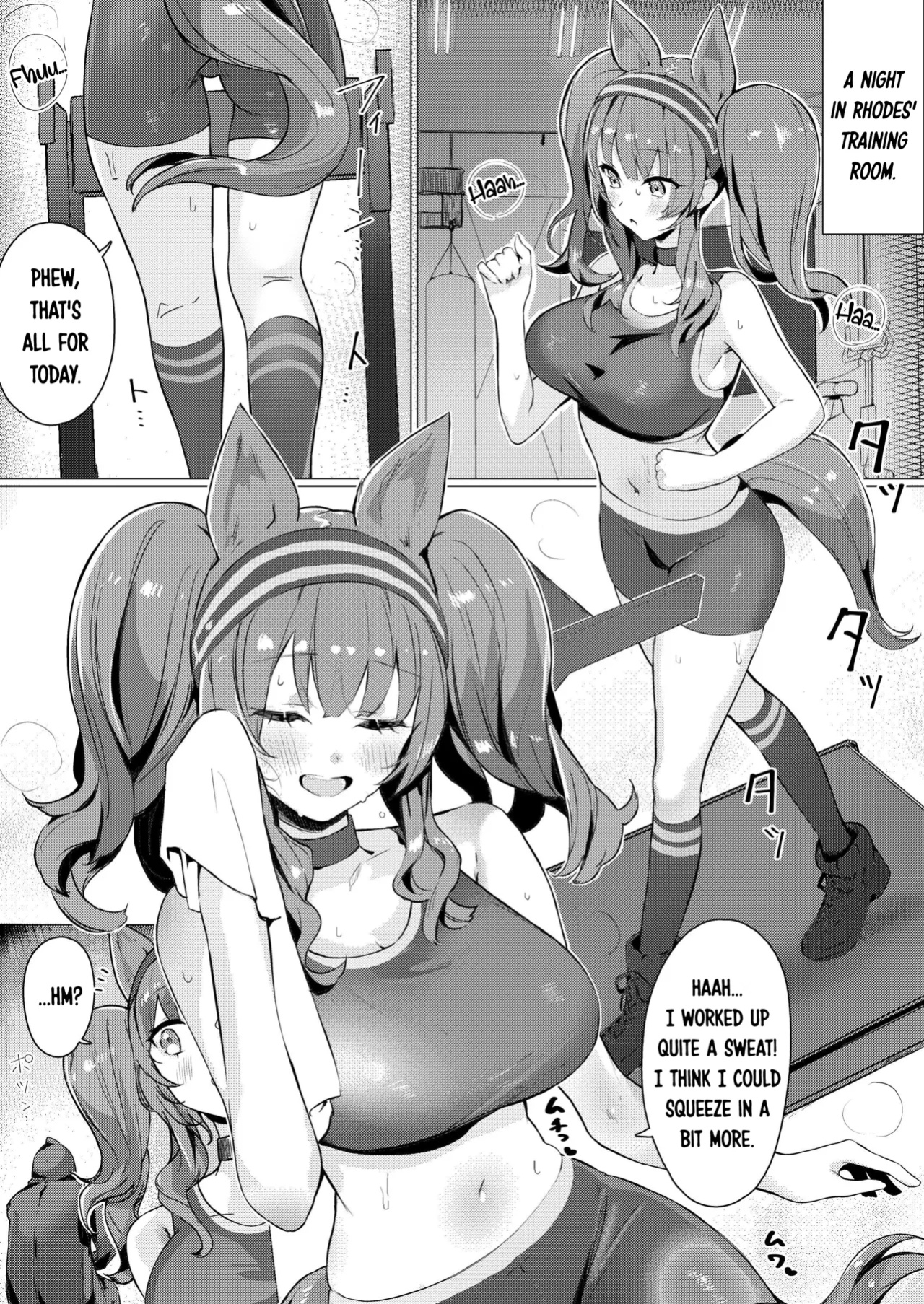 [Neko no Youchuu Kansatsukai (Neko no Youchuu)] Angelina dolce (Arknights) [DKKMD Translations]