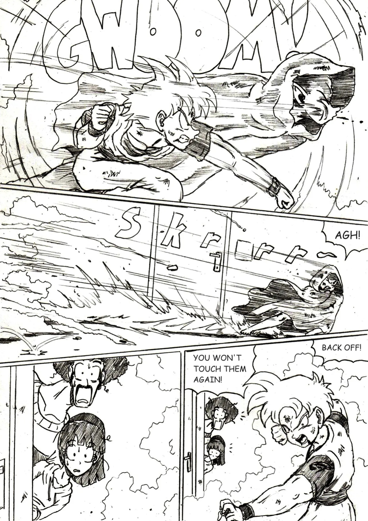 [TheWriteFiction] DRAGONBALL Z Golden Age - Chapter 12 - Past Demons