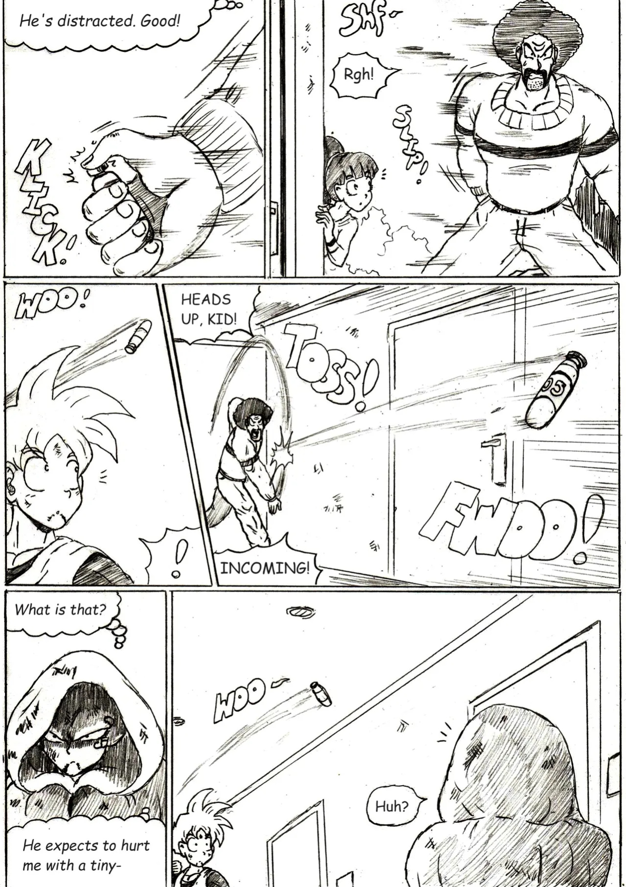 [TheWriteFiction] DRAGONBALL Z Golden Age - Chapter 12 - Past Demons