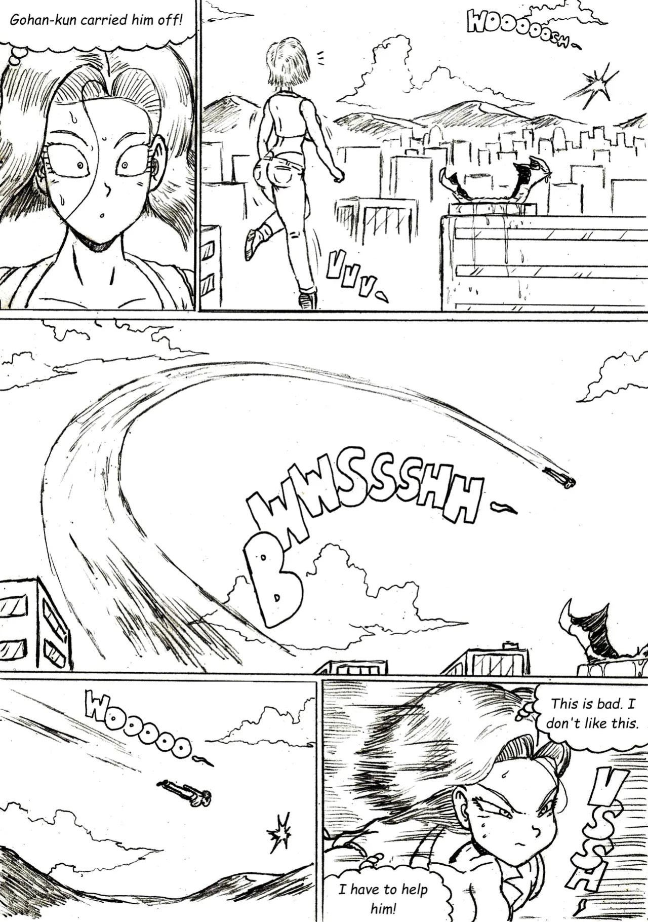 [TheWriteFiction] DRAGONBALL Z Golden Age - Chapter 12 - Past Demons