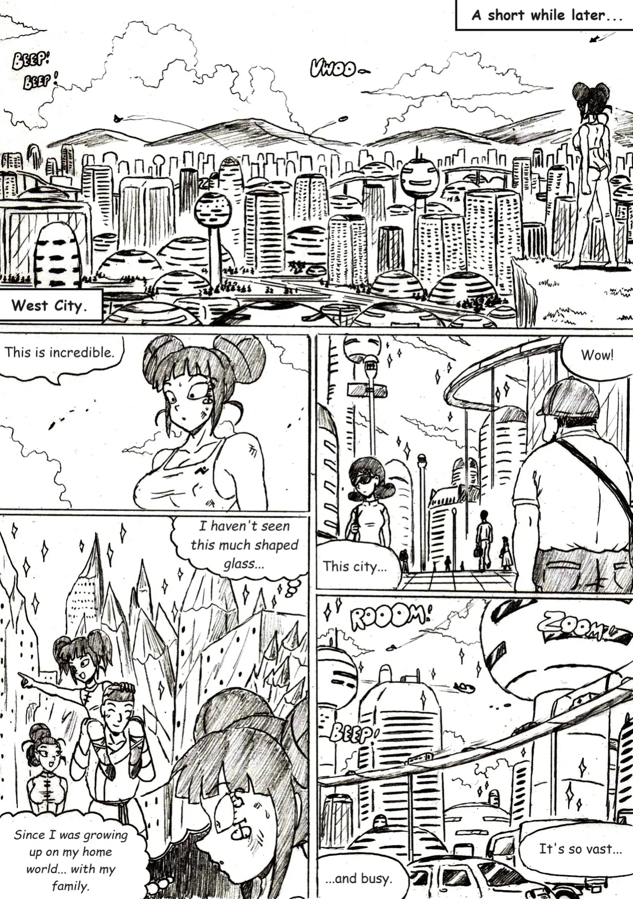 [TheWriteFiction] DRAGONBALL Z Golden Age - Chapter 12 - Past Demons