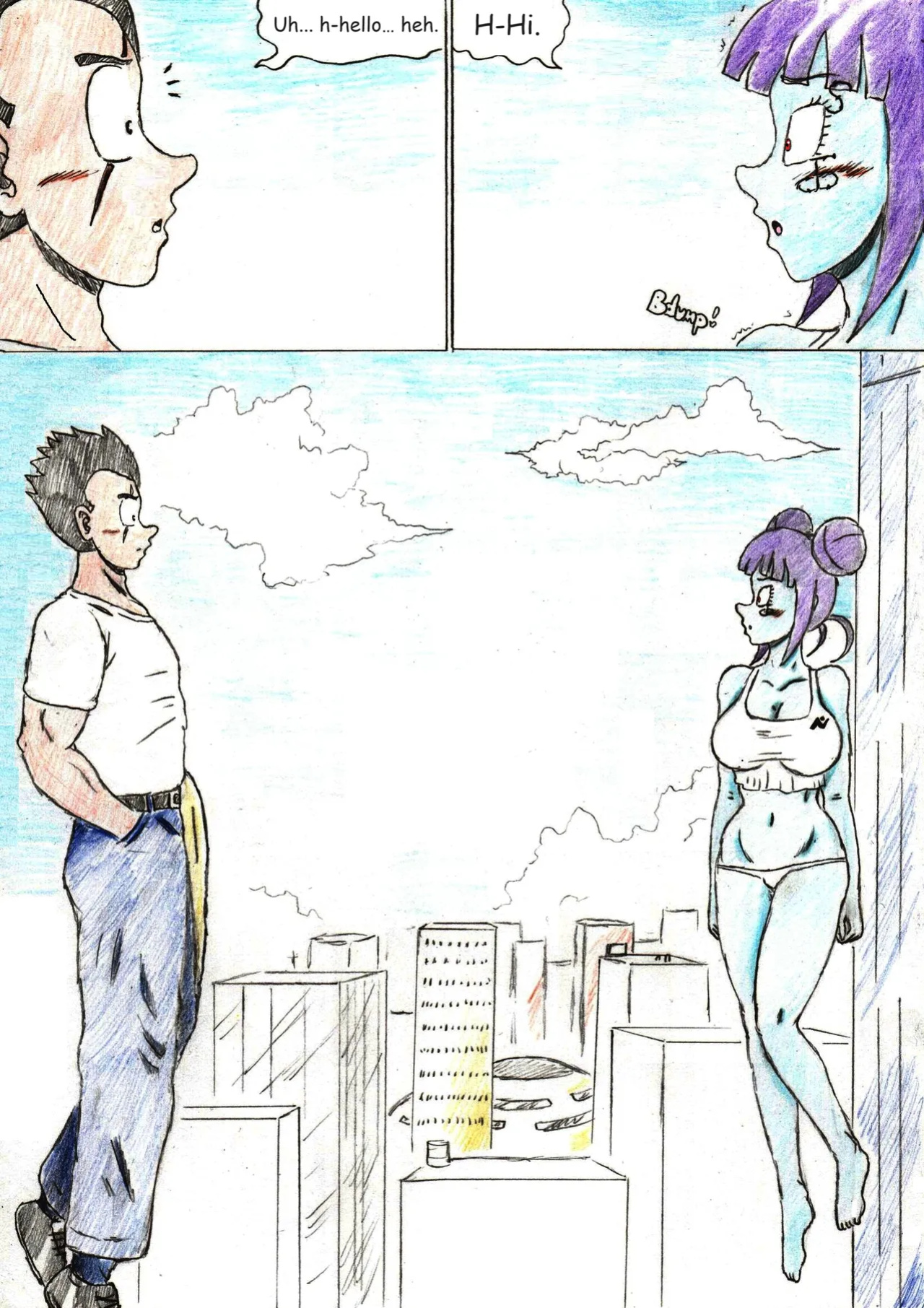 [TheWriteFiction] DRAGONBALL Z Golden Age - Chapter 12 - Past Demons