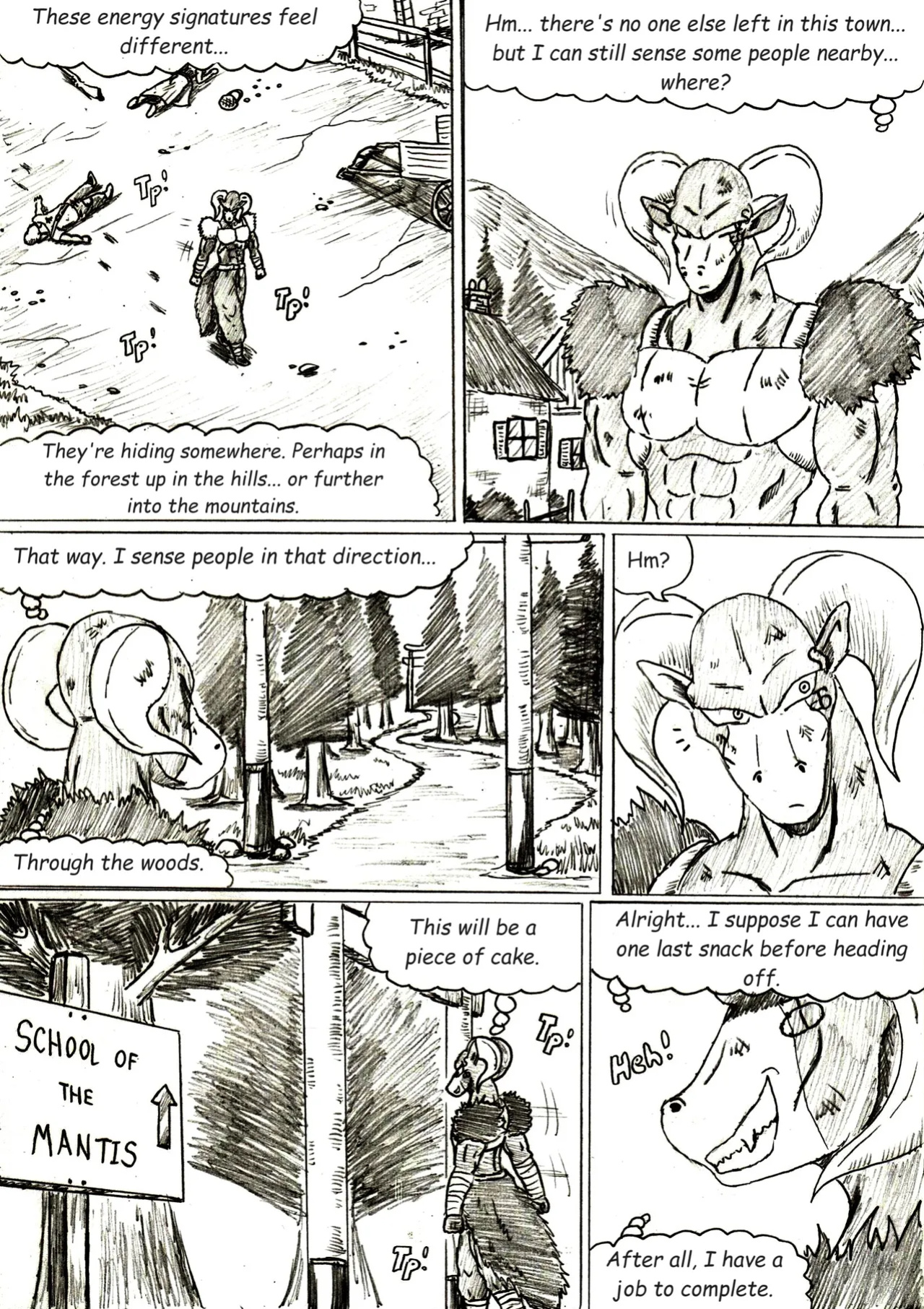 [TheWriteFiction] DRAGONBALL Z Golden Age - Chapter 12 - Past Demons