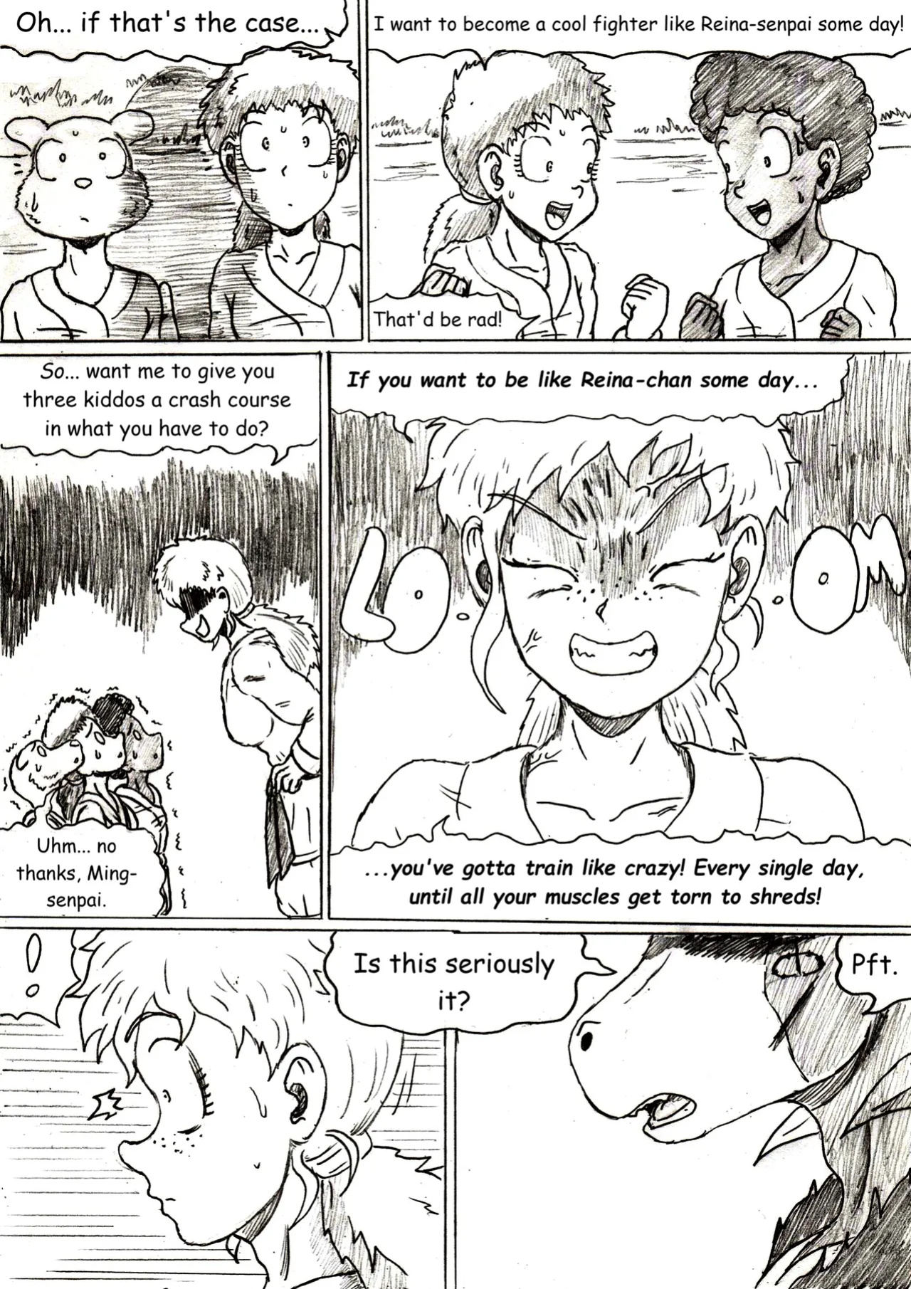 [TheWriteFiction] DRAGONBALL Z Golden Age - Chapter 12 - Past Demons