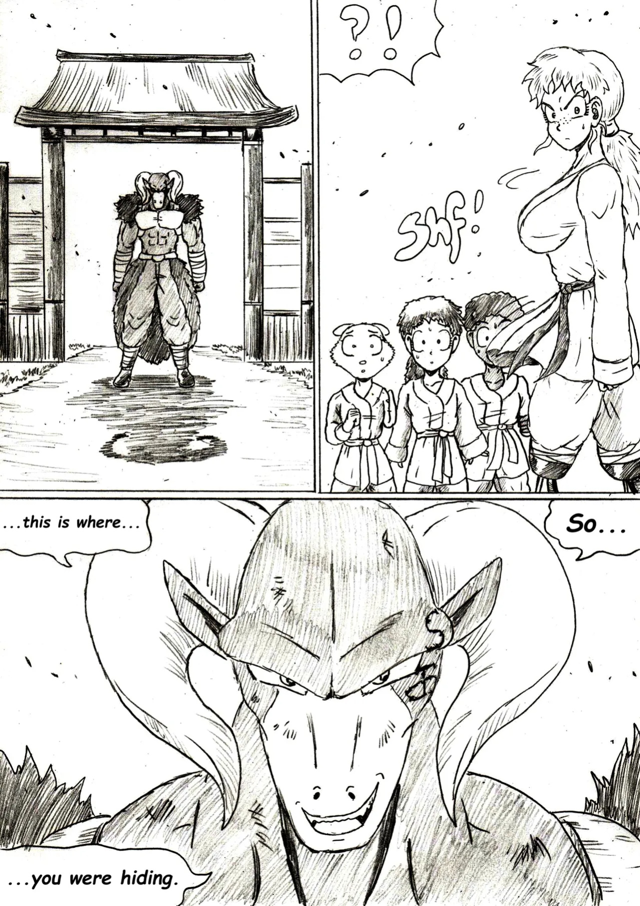 [TheWriteFiction] DRAGONBALL Z Golden Age - Chapter 12 - Past Demons