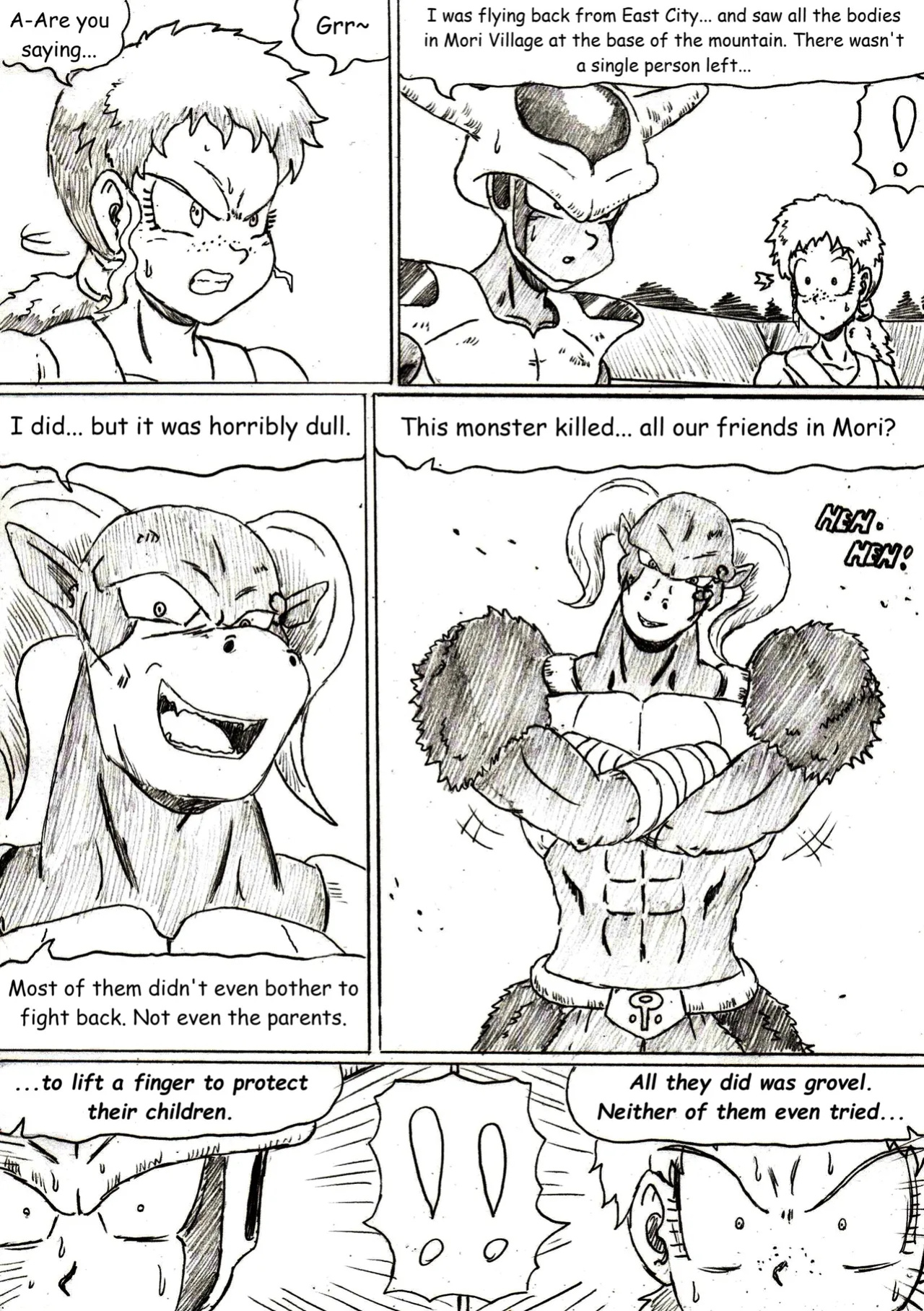 [TheWriteFiction] DRAGONBALL Z Golden Age - Chapter 12 - Past Demons