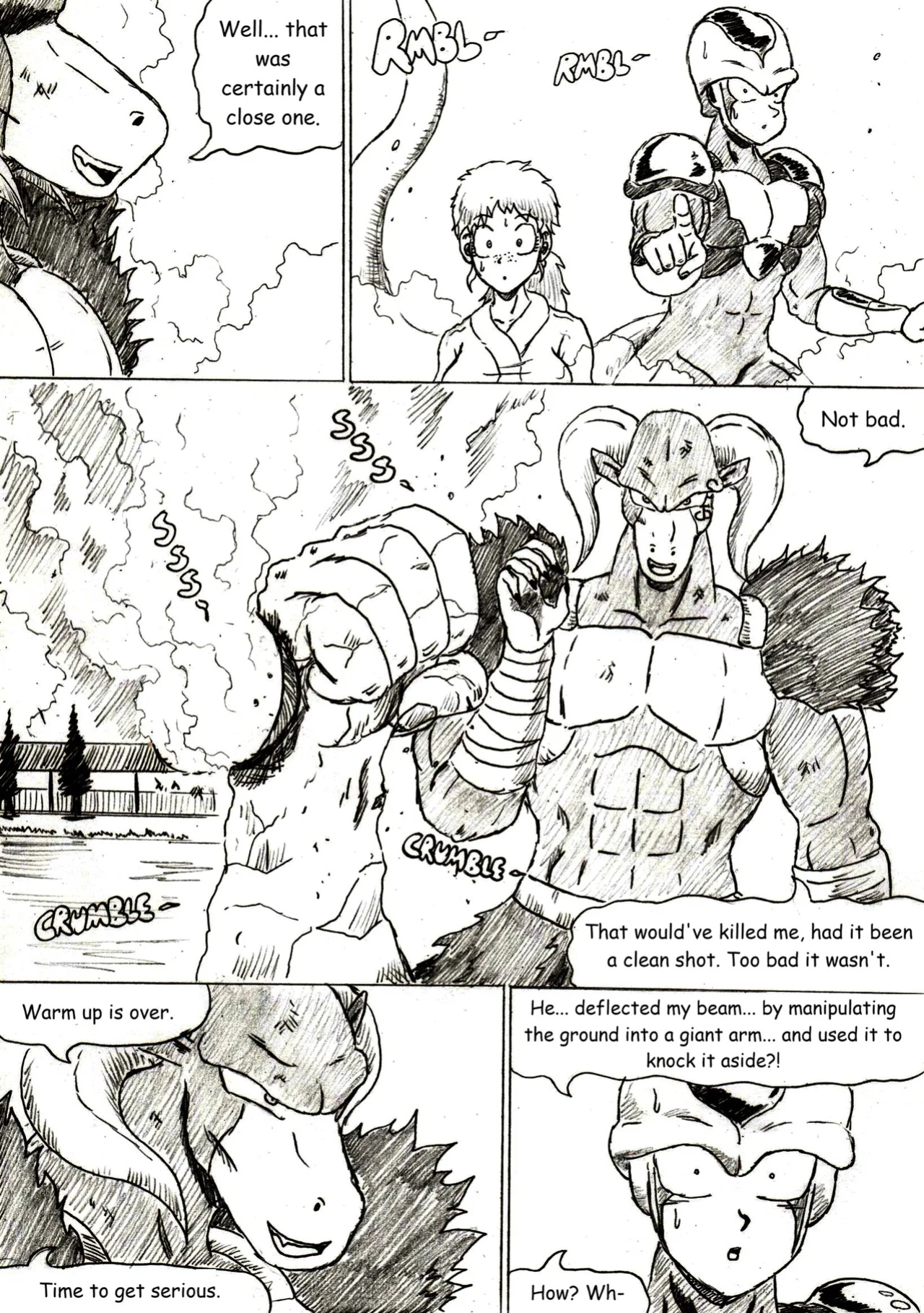 [TheWriteFiction] DRAGONBALL Z Golden Age - Chapter 12 - Past Demons