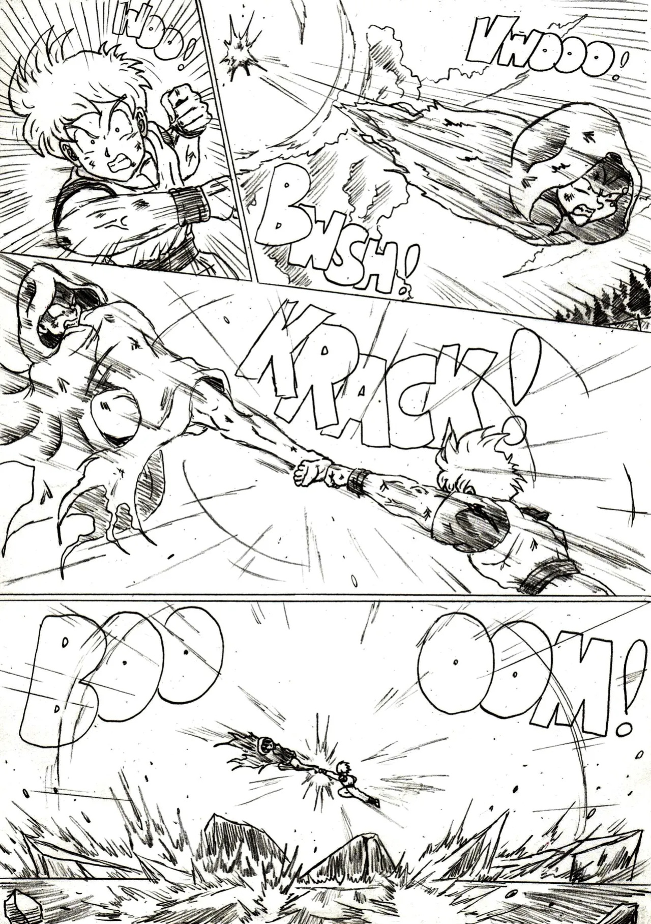 [TheWriteFiction] DRAGONBALL Z Golden Age - Chapter 12 - Past Demons