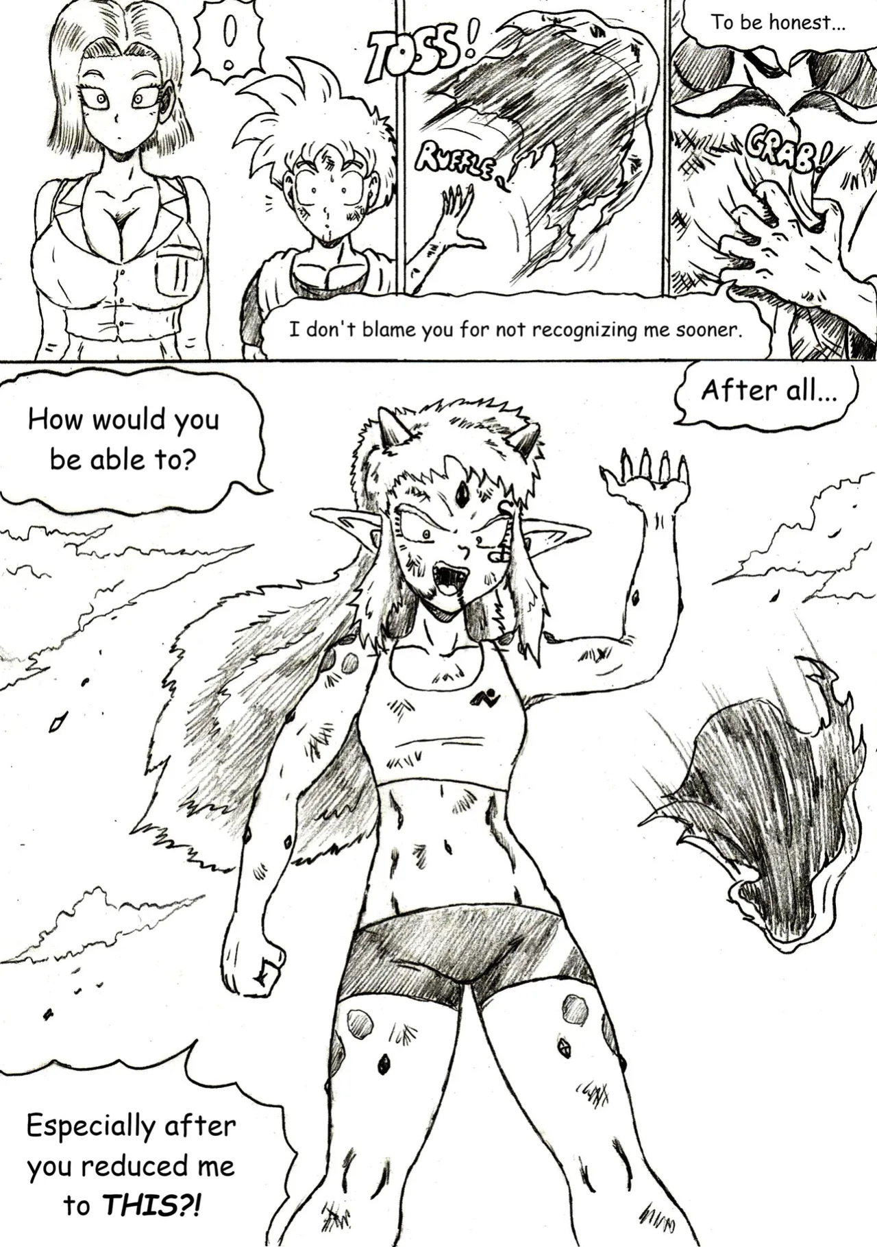 [TheWriteFiction] DRAGONBALL Z Golden Age - Chapter 12 - Past Demons