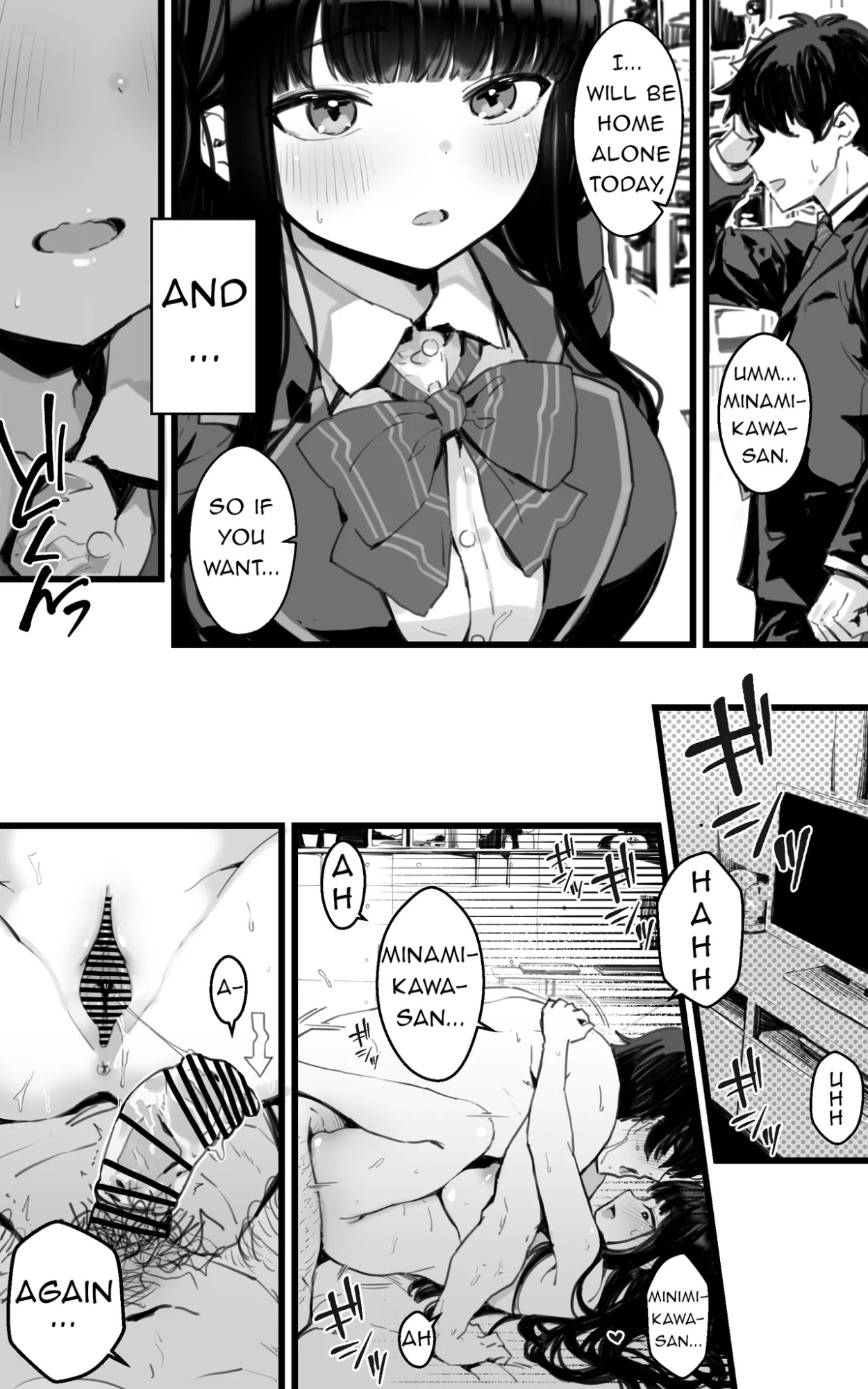 [Toneri Dan (Yoshio Ereki)] Kyonyuu JK Hame Nikki ~ Yappari Kareshi yori, Sensei no Ochinchin ga Kimochi Ii | Sex Diary of a Busty JK ~Sensei's Cock Feels Better Than My Boyfriend's After All~ [Sugarice]