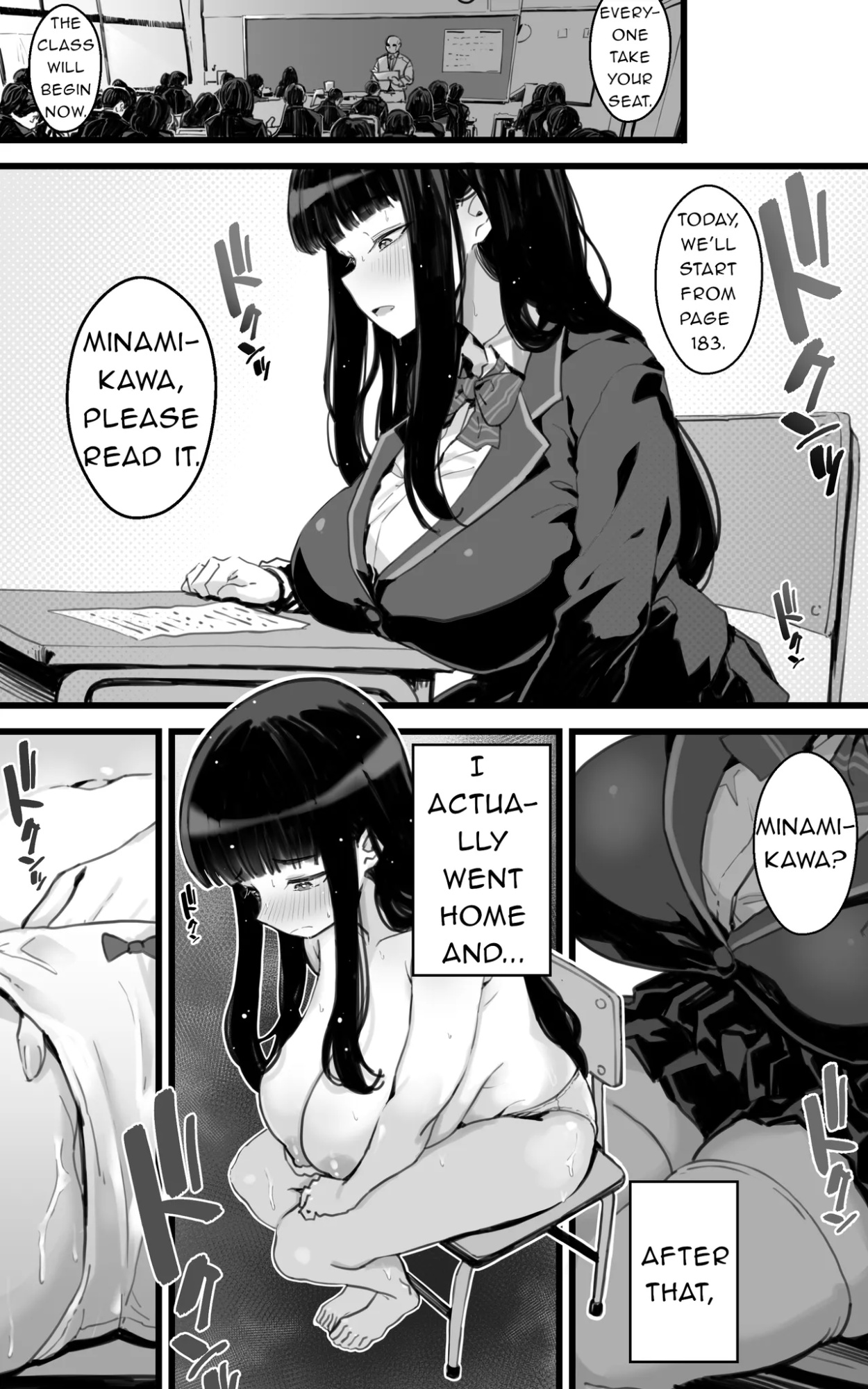 [Toneri Dan (Yoshio Ereki)] Kyonyuu JK Hame Nikki ~ Yappari Kareshi yori, Sensei no Ochinchin ga Kimochi Ii | Sex Diary of a Busty JK ~Sensei's Cock Feels Better Than My Boyfriend's After All~ [Sugarice]
