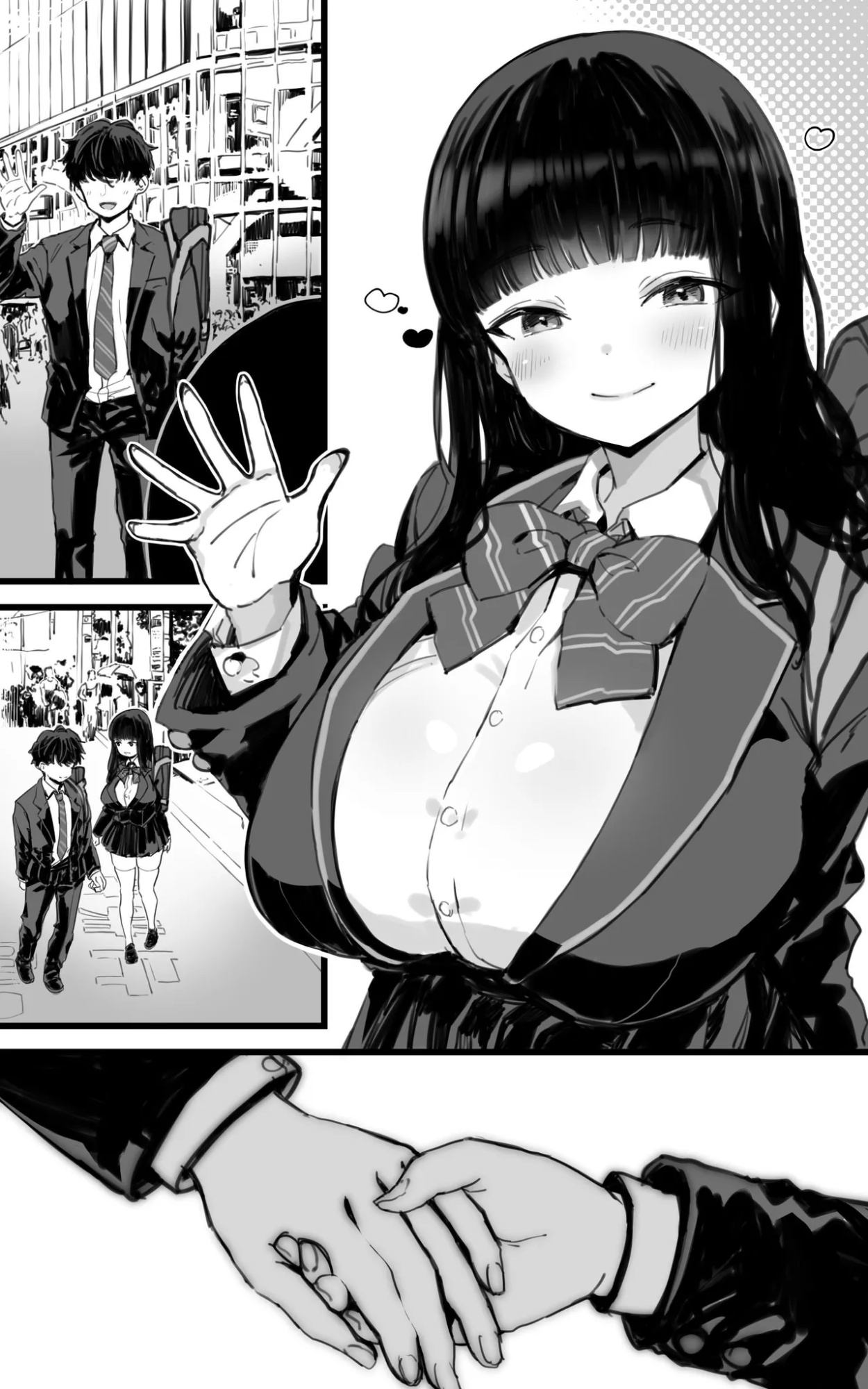 [Toneri Dan (Yoshio Ereki)] Kyonyuu JK Hame Nikki ~ Yappari Kareshi yori, Sensei no Ochinchin ga Kimochi Ii | Sex Diary of a Busty JK ~Sensei's Cock Feels Better Than My Boyfriend's After All~ [Sugarice]