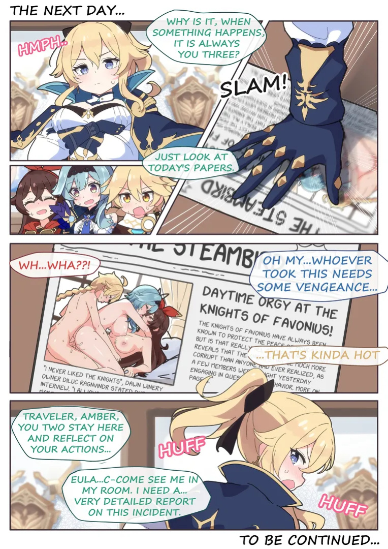 [Sayla Mars] That time Eula had her vengeance on me, but it felt good?? Vol. 2 (Genshin Impact)