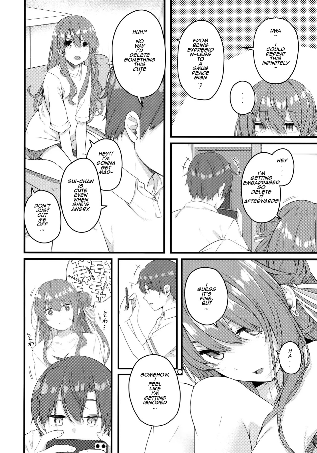 (C104) [trick&treat (tries)] Suisei wa Yane no shita de Madoromu (Hoshimachi Suisei) [KHI-TL]