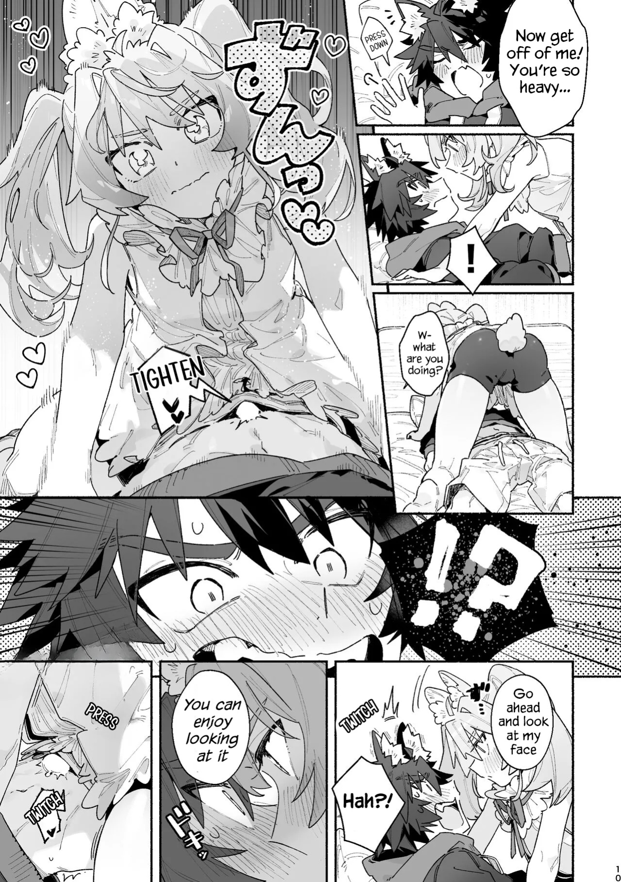 Boy For Bottom: Bunny Girl x Wolf Boy
