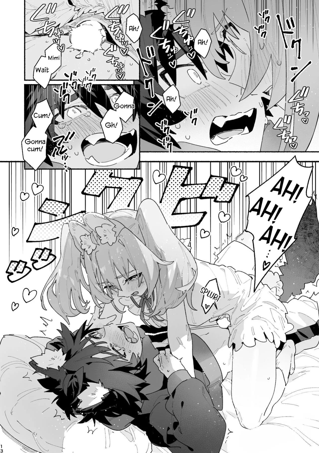 Boy For Bottom: Bunny Girl x Wolf Boy