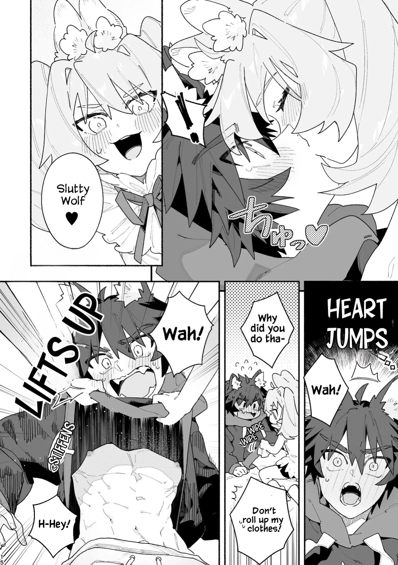 Boy For Bottom: Bunny Girl x Wolf Boy