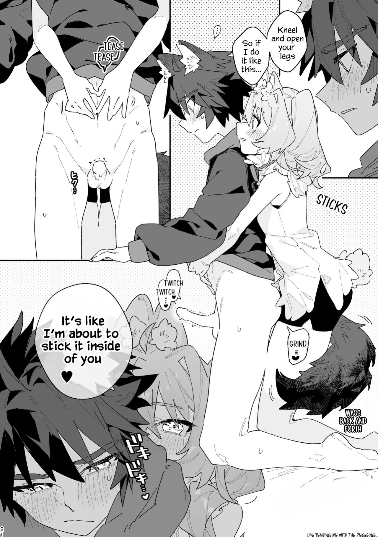 Boy For Bottom: Bunny Girl x Wolf Boy