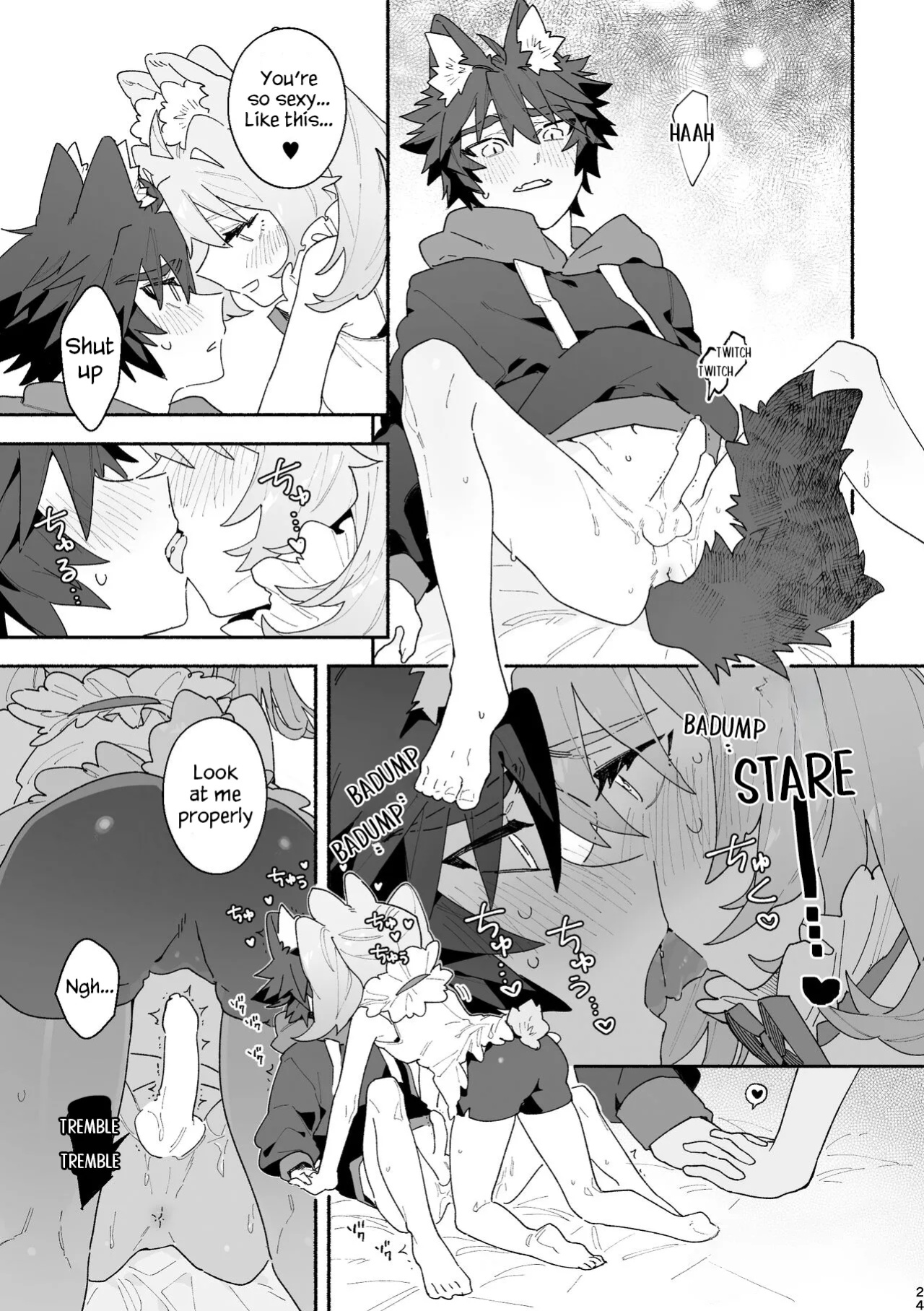 Boy For Bottom: Bunny Girl x Wolf Boy