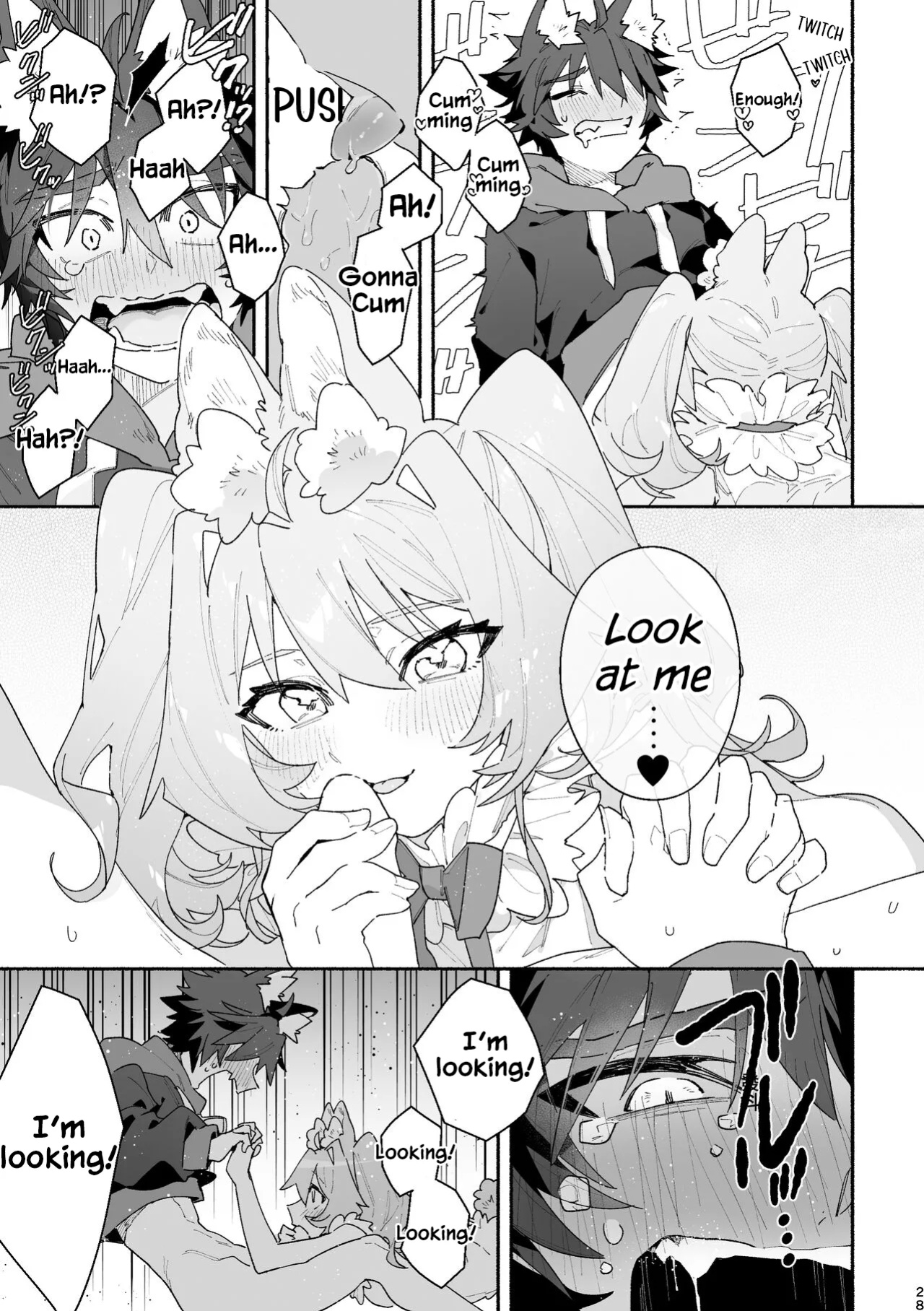 Boy For Bottom: Bunny Girl x Wolf Boy