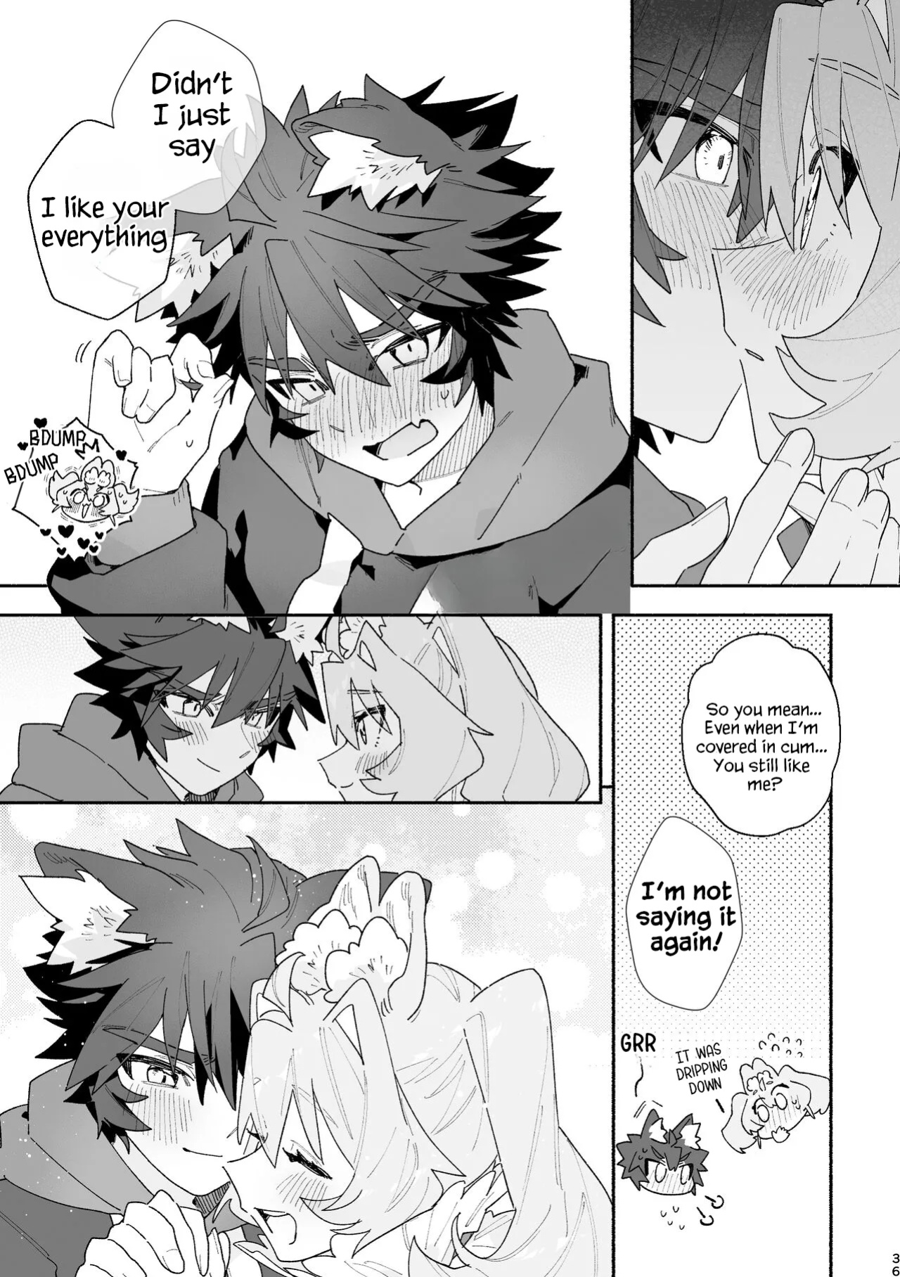 Boy For Bottom: Bunny Girl x Wolf Boy