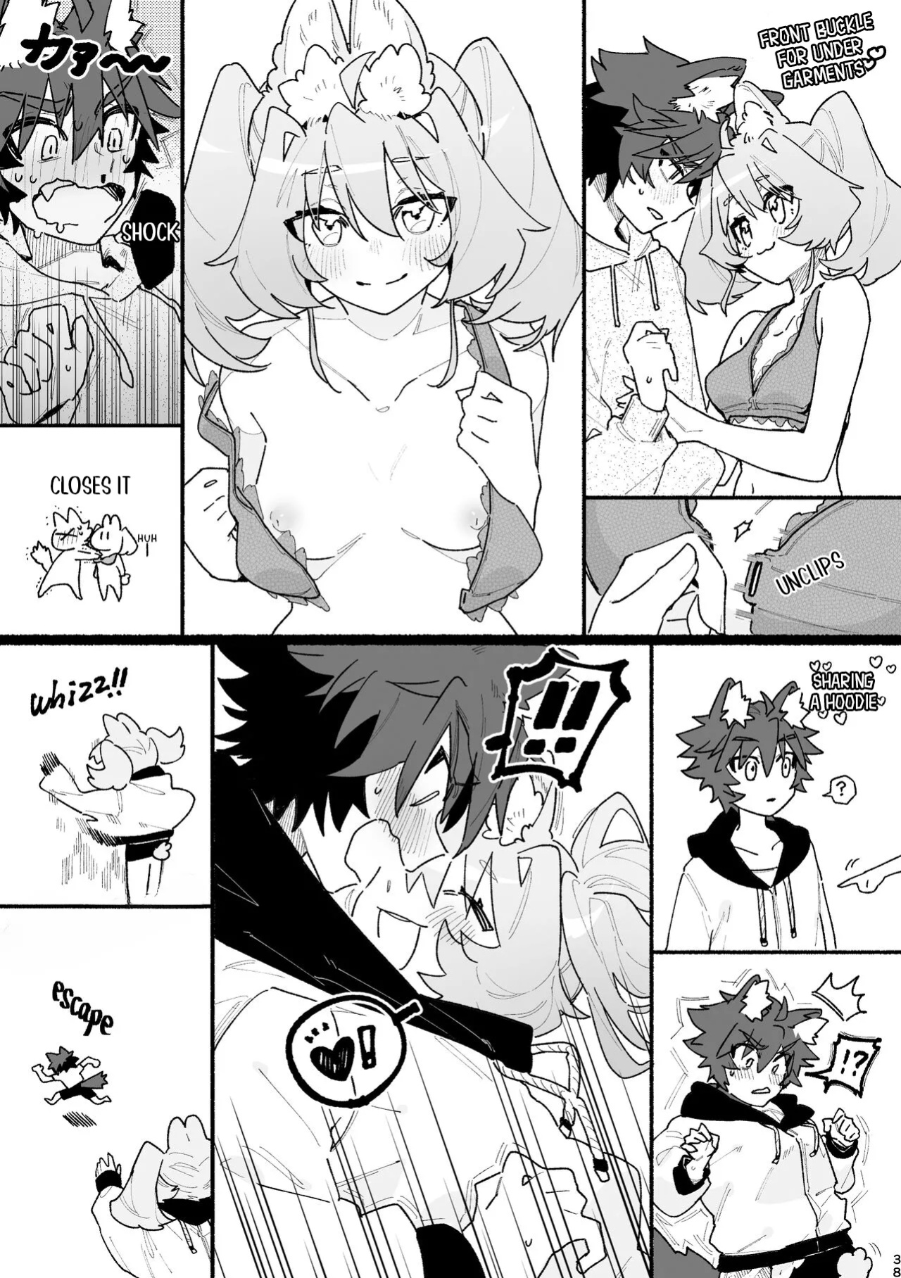 Boy For Bottom: Bunny Girl x Wolf Boy