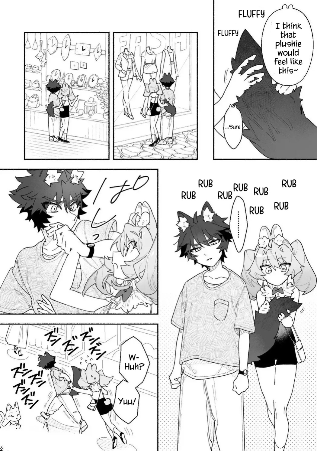 Boy For Bottom: Bunny Girl x Wolf Boy