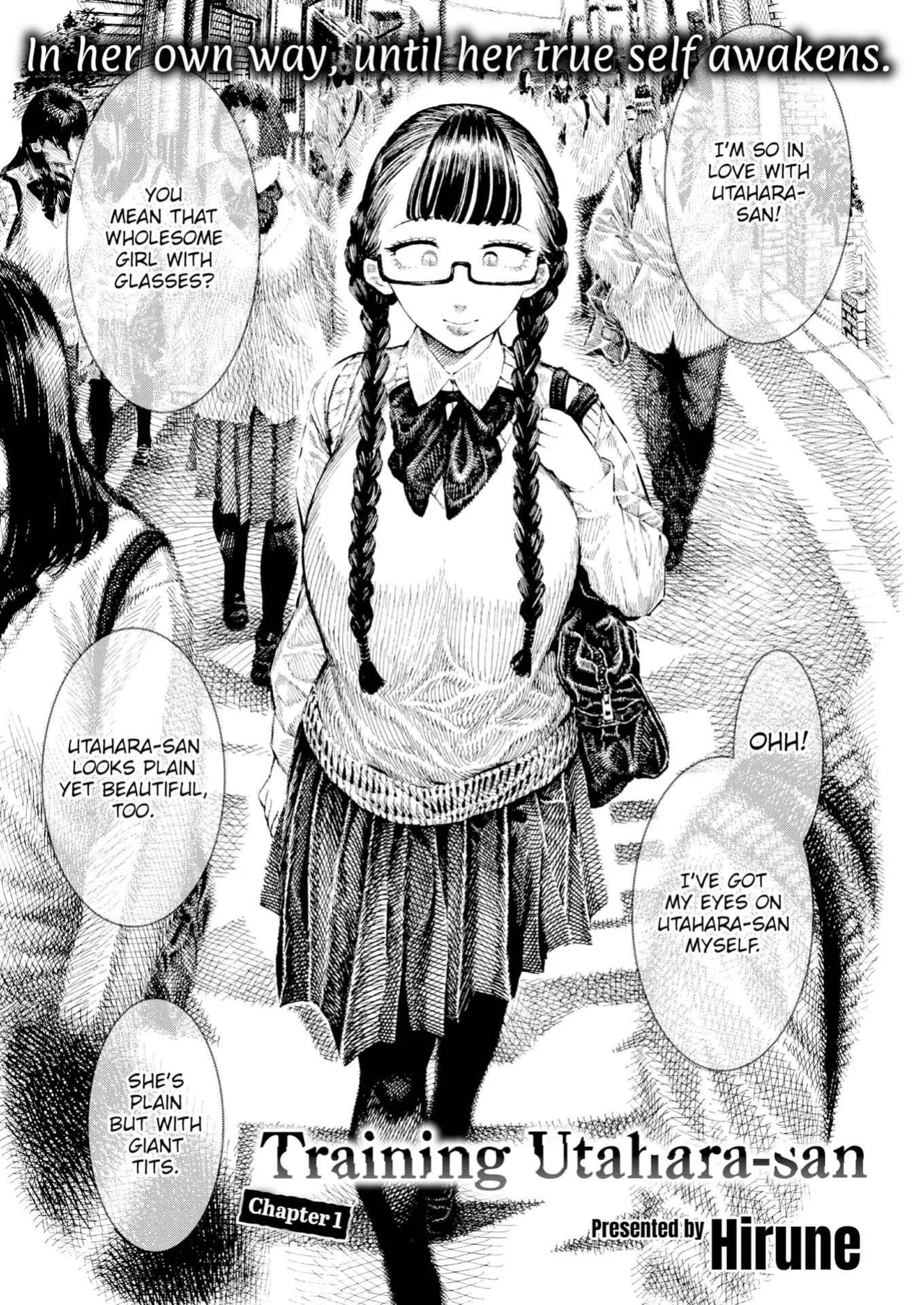 [Hirune] Training Utahara-san 1-4 | Utahara-san Choukyou Chuu Ch. 1-4