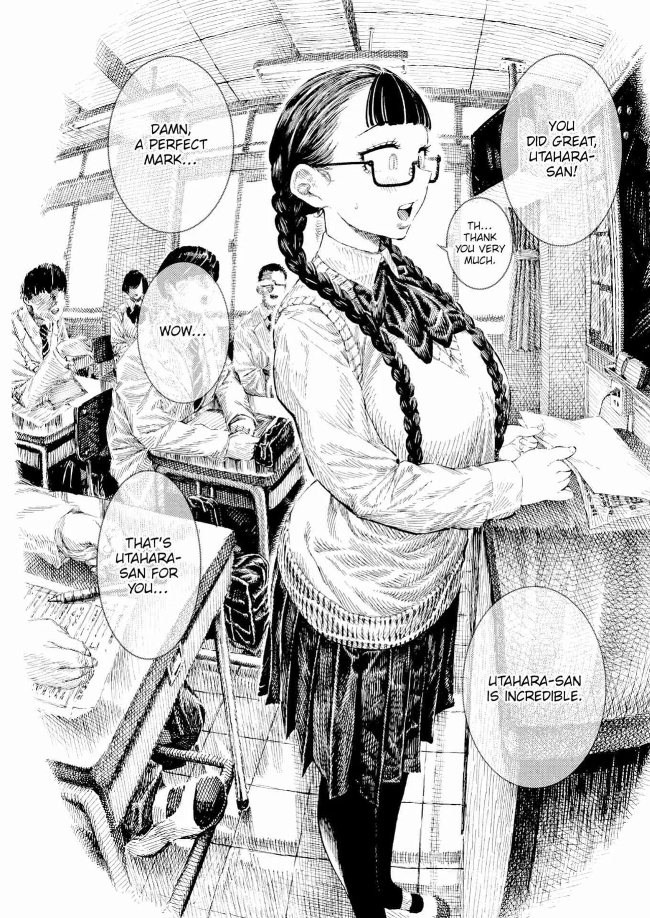 [Hirune] Training Utahara-san 1-4 | Utahara-san Choukyou Chuu Ch. 1-4
