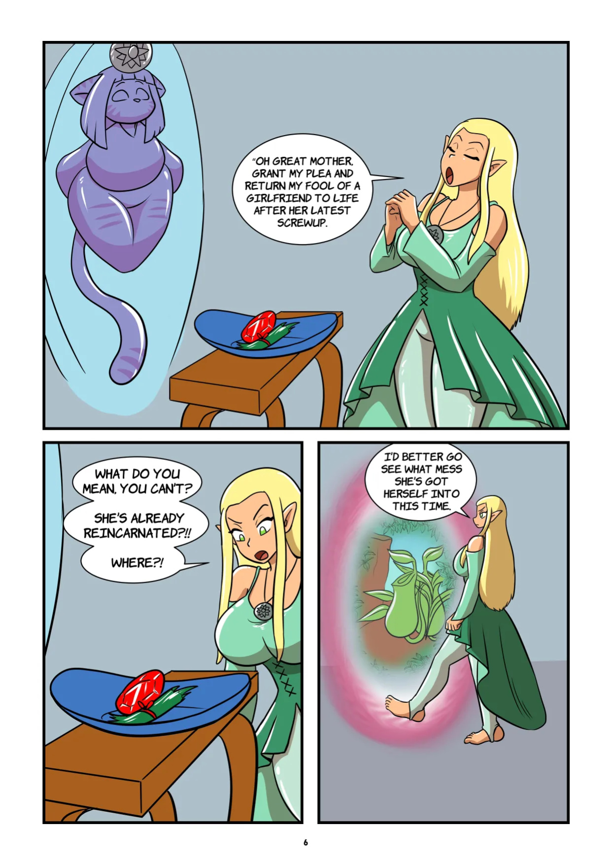 [LadyDrasami] Willow's Guide to Carnivorous Plantgirls Vol. 1: Pitcher Plants