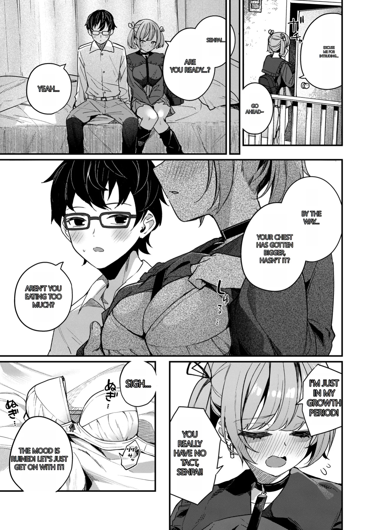 (Doujinshi) [Menbo-Renpo (Menbo)] Consulting About Love is Mostly About Sex, Right!? ~A Story of Crossing the Line and Going All the Way with a Bad Friend Junior~ (Original) [GTP 4o Translation]
