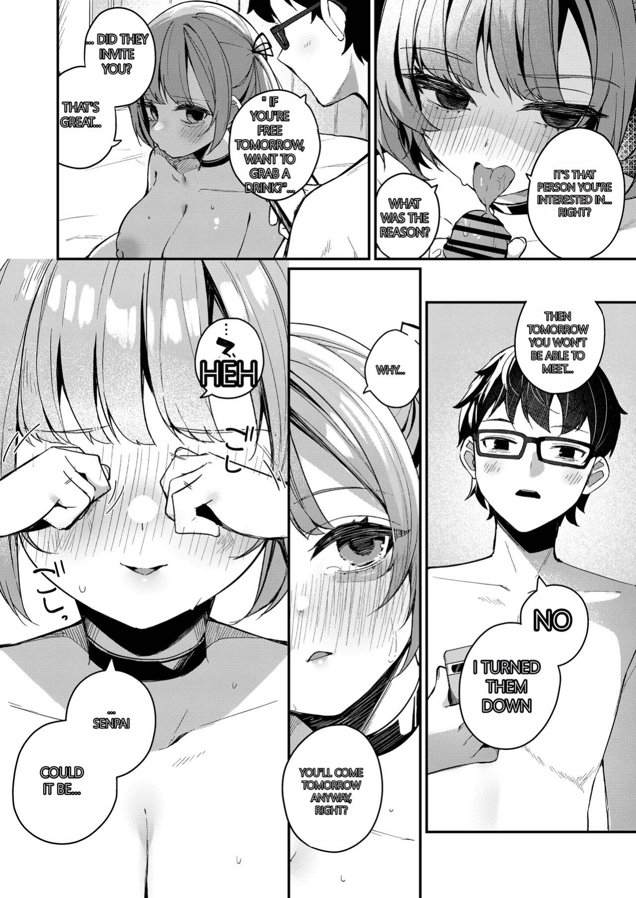 (Doujinshi) [Menbo-Renpo (Menbo)] Consulting About Love is Mostly About Sex, Right!? ~A Story of Crossing the Line and Going All the Way with a Bad Friend Junior~ (Original) [GTP 4o Translation]