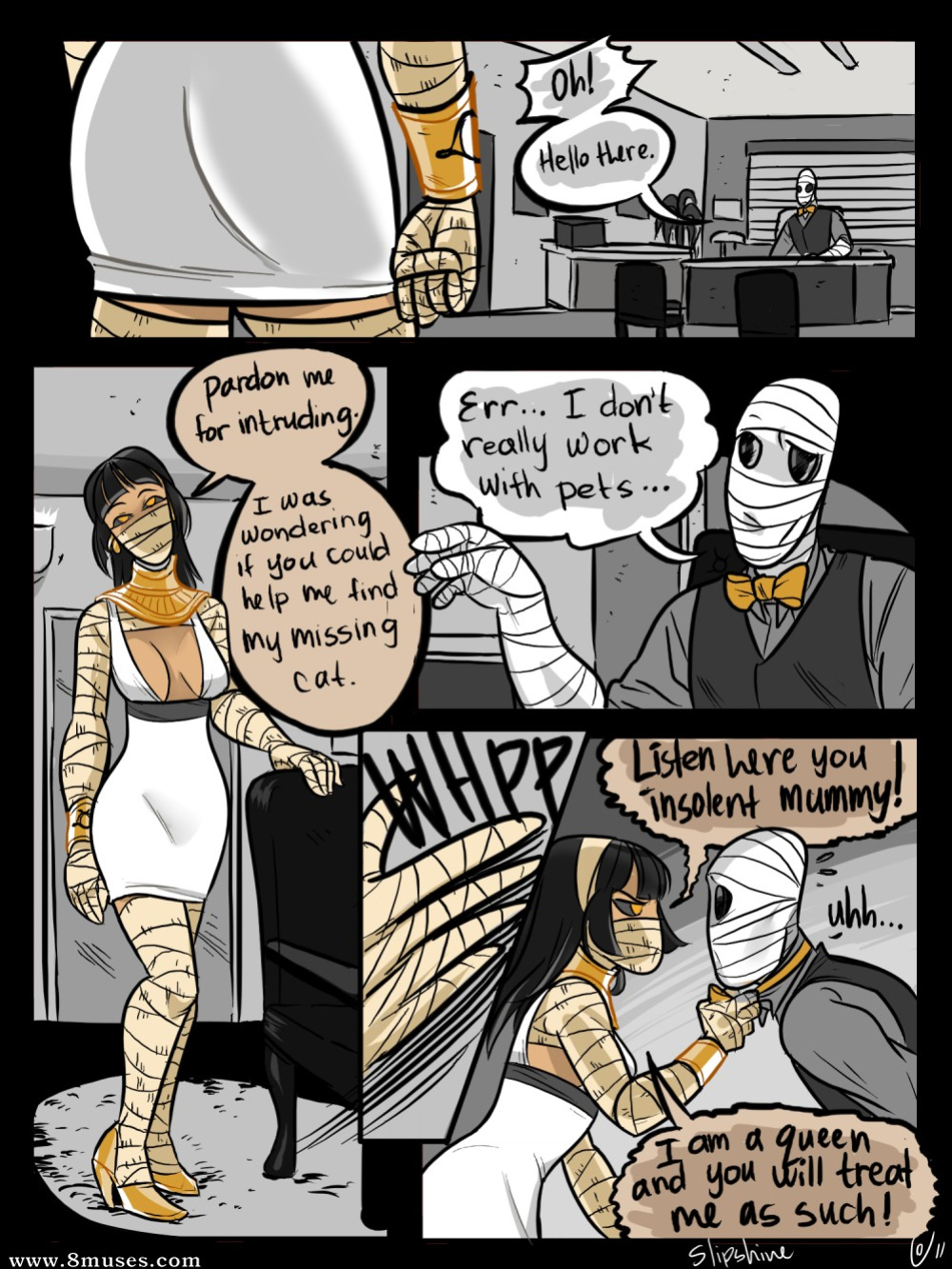 [Ovens] Mr Invisible Side Story : The Mummy