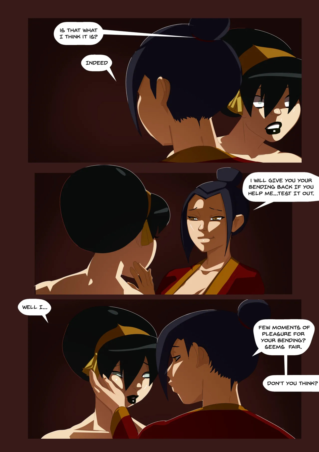 [MorganaGod] Toph Heavy - Part 1-3 (Avatar: The Last Airbender)