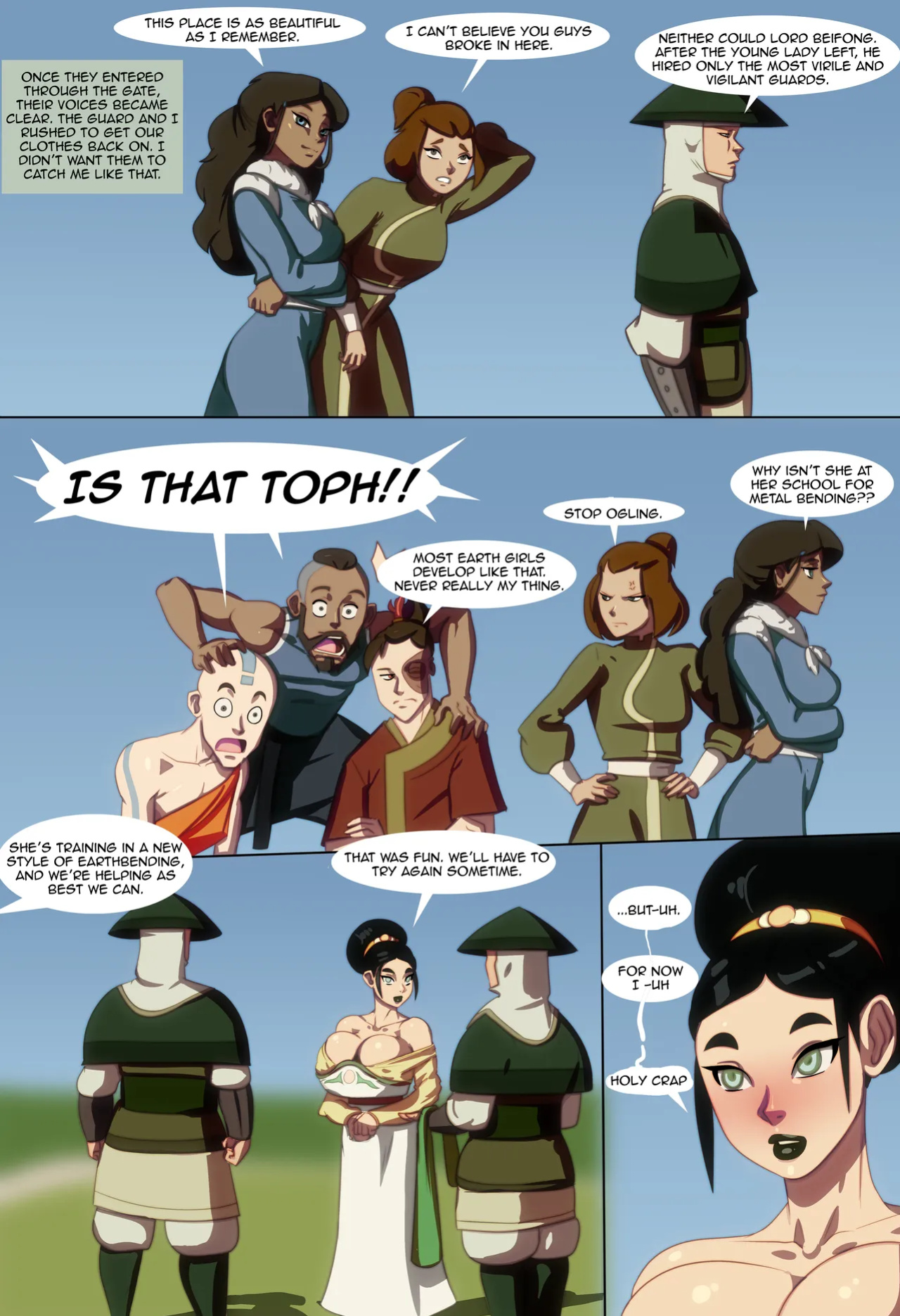 [MorganaGod] Toph Heavy - Part 1-3 (Avatar: The Last Airbender)