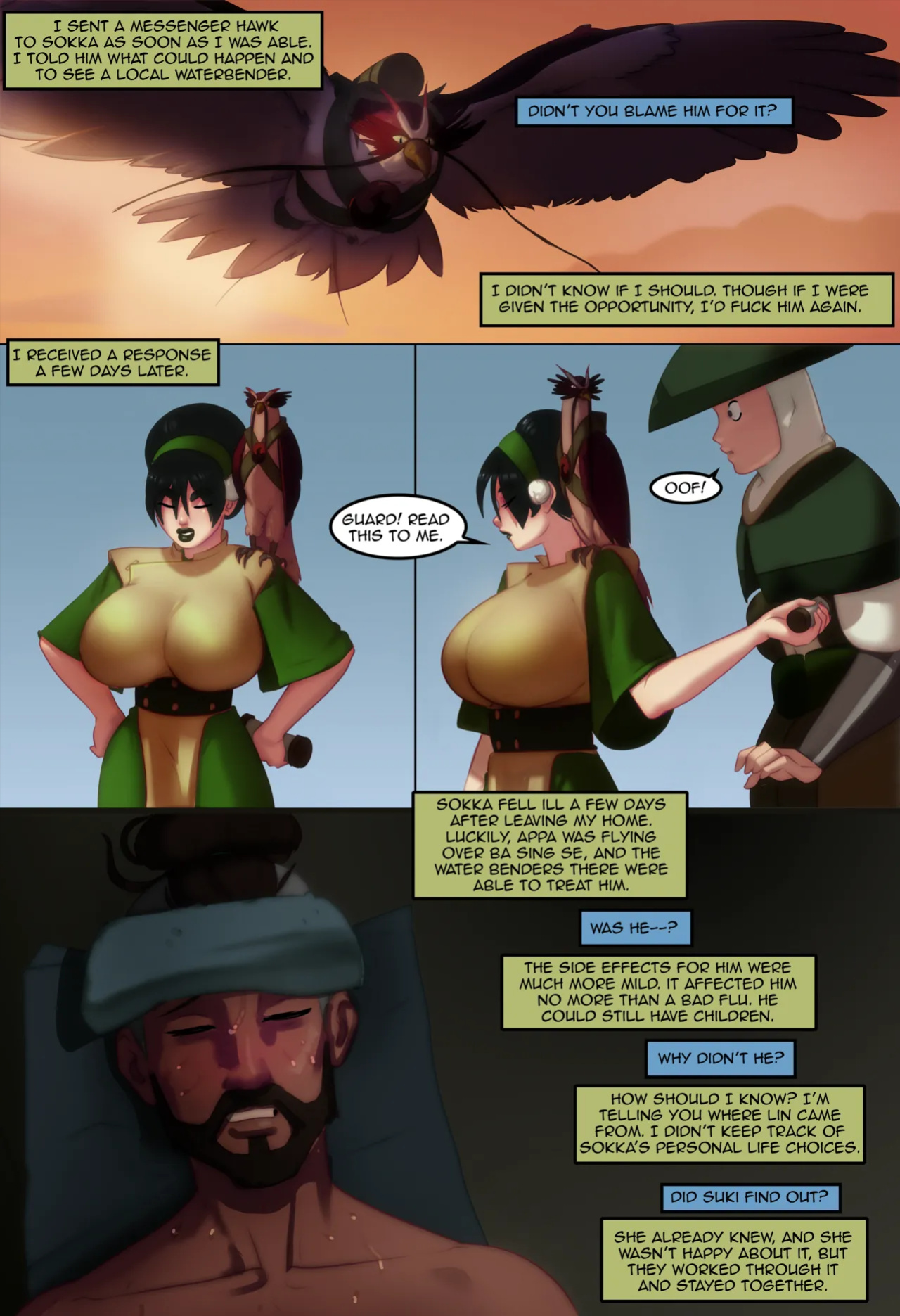 [MorganaGod] Toph Heavy - Part 1-3 (Avatar: The Last Airbender)