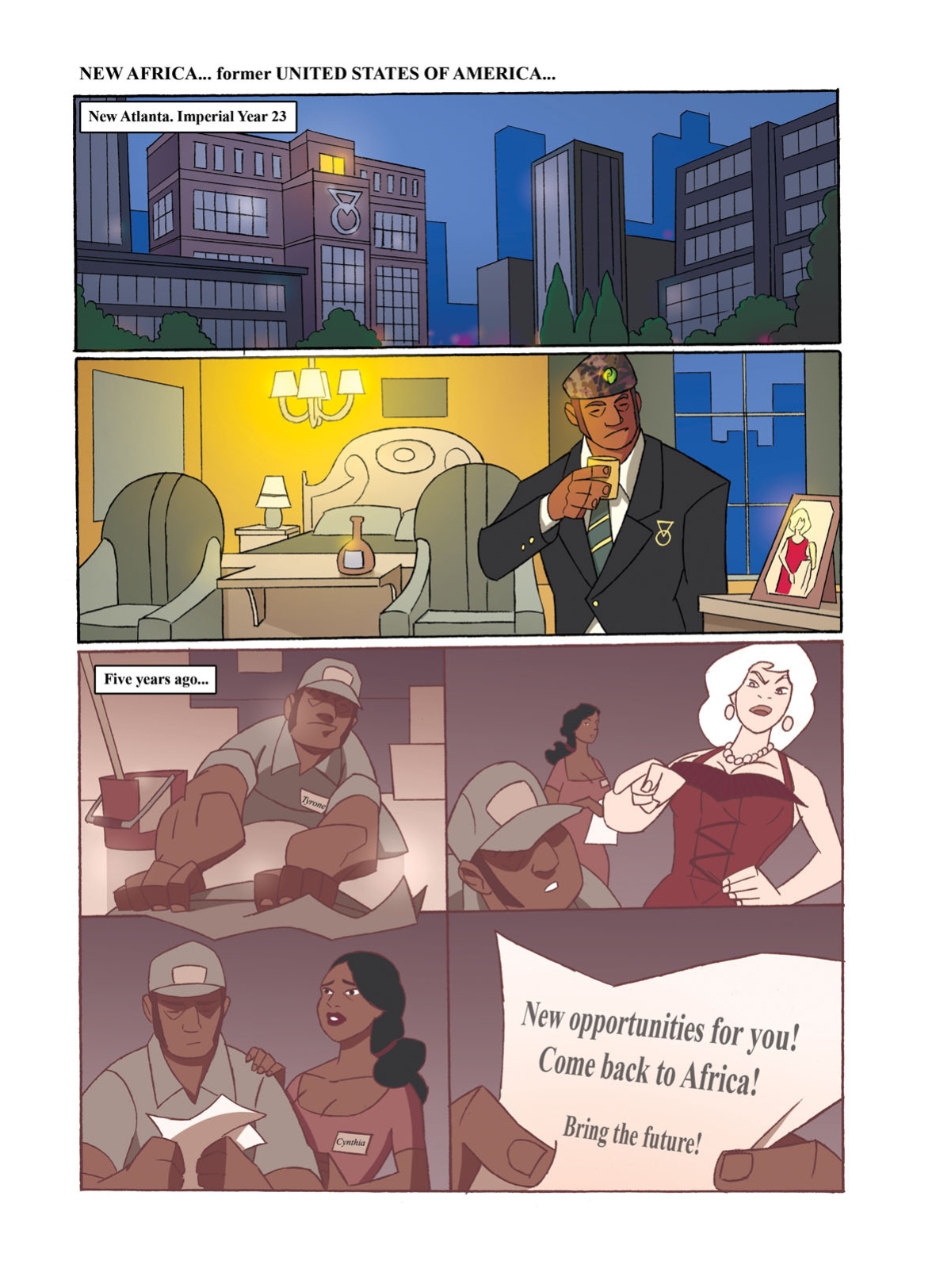 [Antonio Campo, Giles Bolla] Black Empire - Volume #1, Chapter 2 - New Atlanta