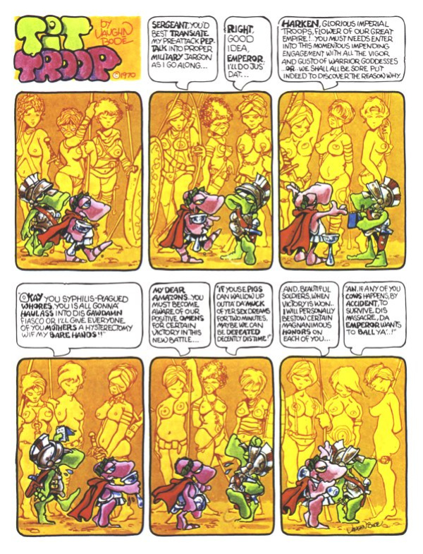 Vaughn Bodē's Erotica (4 issues, complete)