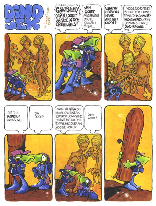 Vaughn Bodē's Erotica (4 issues, complete)