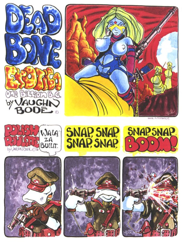 Vaughn Bodē's Erotica (4 issues, complete)