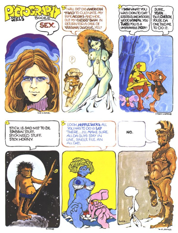 Vaughn Bodē's Erotica (4 issues, complete)