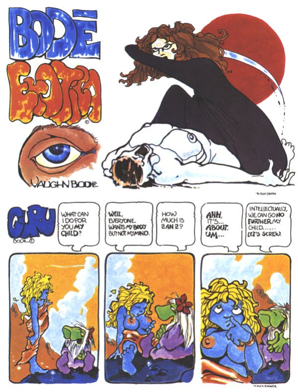 Vaughn Bodē's Erotica (4 issues, complete)