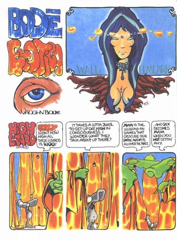 Vaughn Bodē's Erotica (4 issues, complete)