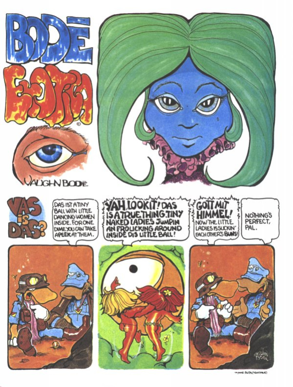 Vaughn Bodē's Erotica (4 issues, complete)