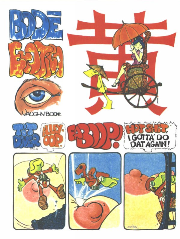 Vaughn Bodē's Erotica (4 issues, complete)