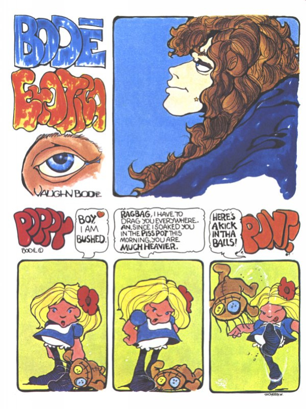 Vaughn Bodē's Erotica (4 issues, complete)