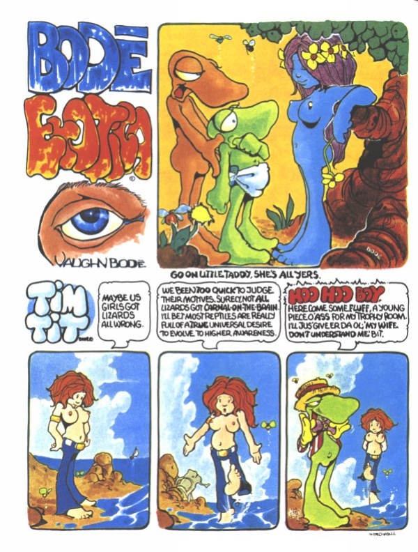Vaughn Bodē's Erotica (4 issues, complete)