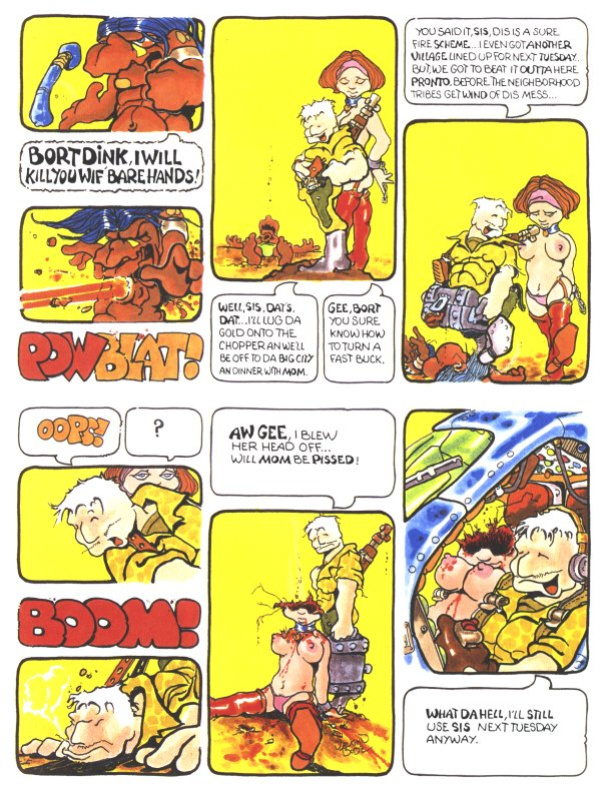Vaughn Bodē's Erotica (4 issues, complete)